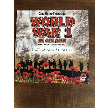 7 DVD SET : WORLD WAR 1 IN COLOUR . UNPLAYED AS NEW.