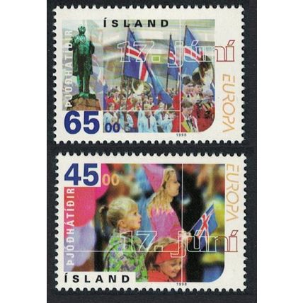 Iceland Europa CEPT Festivals and National Celebrations 2v 1998 MNH SG#902-903