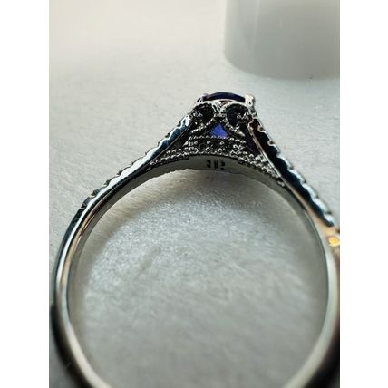 Bomb Party Sz7 Revealed BP Ring Fashion Jewelry RBP Radiant Purple Rhodium Pl