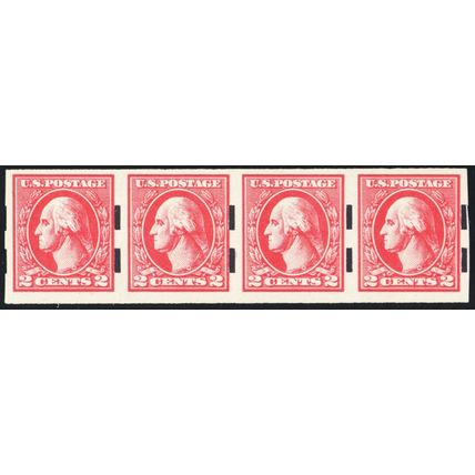534A, Mint NH 2¢ - Schermack Strip of 4 - VERY FRESH! - Stuart Katz