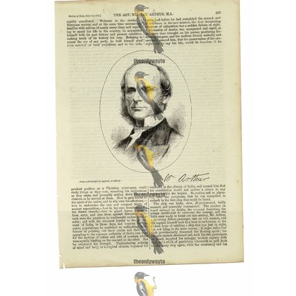 William Arthur, Missionary & Author, Book Illustration (Print), 1870