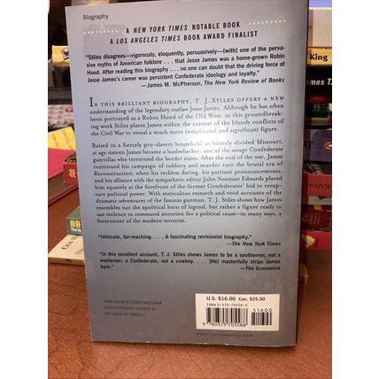 Jesse James: Last Rebel of the Civil War - Paperback By Stiles, T.J. - GOOD
