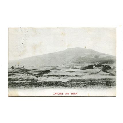 2 postcards lot Scotland Perthshire Amulree undivided 1900s & multiview 1960s ?