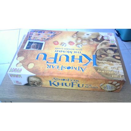 ATMOSFEAR: KHUFU THE MUMMY DVD BOARD GAME (Vivid Games) 2005 - SEE NOTES
