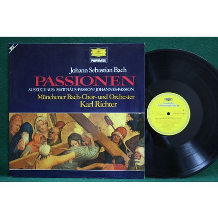Karl Richter - Bach: Matthaus/Johannes Passion - 2-LP - 2726 041 - NM