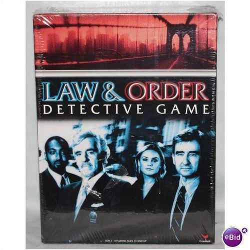 Cardinal Law & Order Detective Game - Sealed