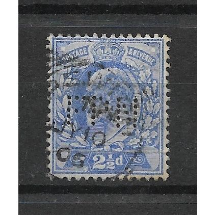 GB.SG230 2 1/2d Ultramarine.Variety Unchecked.Fine Used.July18