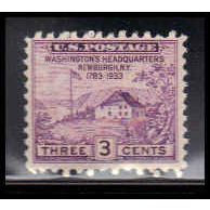 752 3c Washington's Hdqs Fine MNH O4753