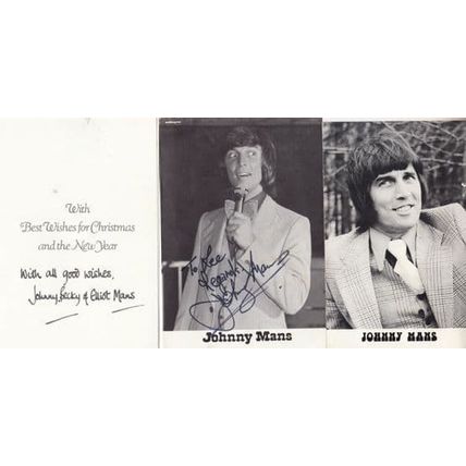 Johnny Mans Opportunity Knocks Norman Wisdom Carnaby Street Hand Signed Photo s