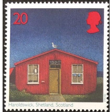GB QEII 1997 Sub-Post Offices 20p Haroldswick Unmounted Mint MNH SG 1997 stamp