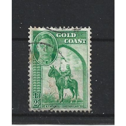 GoldCoast.SG135 1/2d Northern Territories Mounted Constabulary.Fine Used.Jun25u