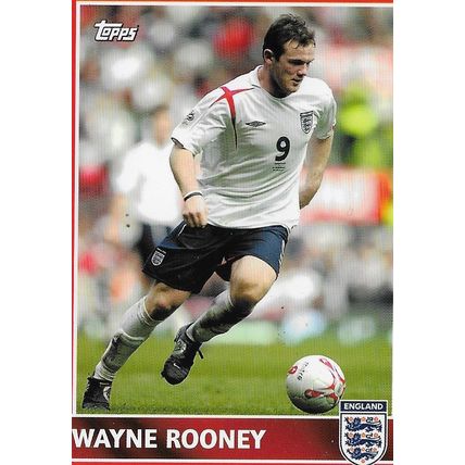 Topps ENGLAND 2005 Trading Card: Team England - 53, Rooney (Wayne)