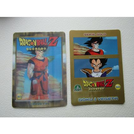 Giochi Preziosi 1989 Dragon Ball Z Serie Gold Lenticular Card Choice (e34)