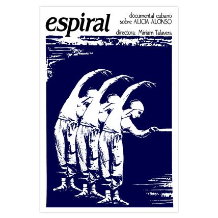 Spanish Movie Poster 4 film"ESPIRAL"Ballet Alicia Alonso.Modern Dance.Dancer