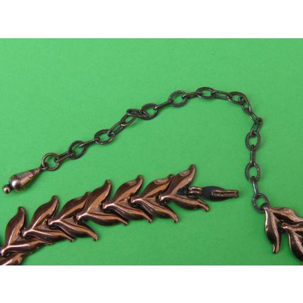 Renoir ( USA ) Copper Necklace Vintage 1950’s 60’s. Stunning Celtic Red Hair ?