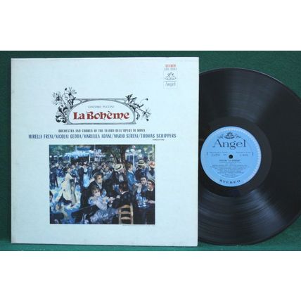 Freni/Gedda/Schippers - Puccini: La Boheme - 2-LP - SBL 3643 - EX-