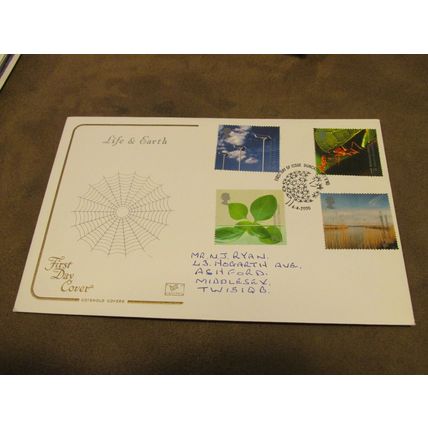 Cotswold 2000 GB FDC Cover - Life & Earth
