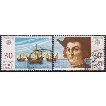 Cyprus 1992 SG 820-1 Used - Europa/CEPT (G-252 (4))