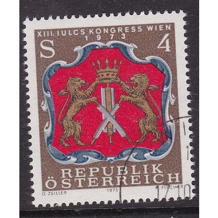 Austria 1973 Union of Leather Chemists Society Congress Fine Used SG 1667 VGC