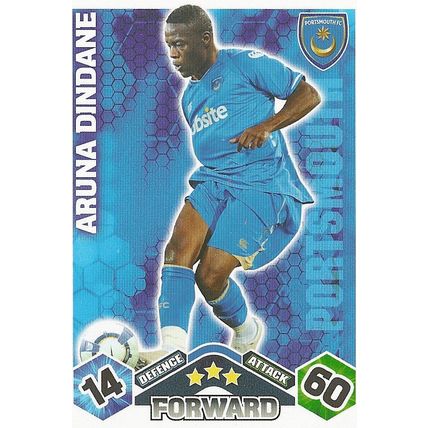Match Attax 2009/10 Collection: Portsmouth, Forward - Dindane