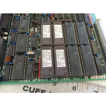 NEW SONY PCB-289C REV.B VME BOARD,SONY MACRO 6005,HCD63 M-6005 ,ED
