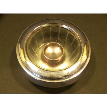1967 CHRYSLER NEWPORT CUSTOM STEERING WHEEL HORN CAP BUTTON OEM