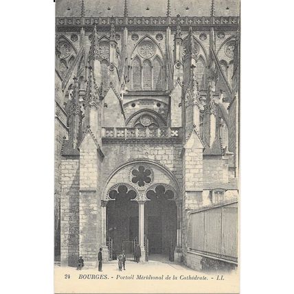 18 - Bourges - Portail méridional de la cathédrale