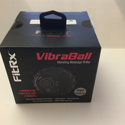NEW FitRx Vibraball Rechargeable Vibrating Massage Roller