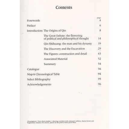 Qin Shihuang - Terracotta Warriors & Horses by Edmund Capon. Ref: B2580