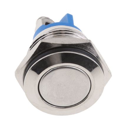 16mm Metal Heavy Duty Push Button Momentary 240v /12v screw terminals