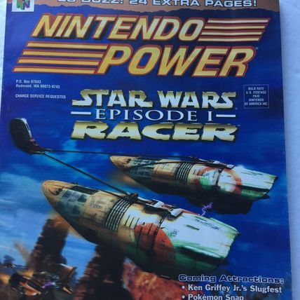 May 1999 Nintendo Power Magazine - Star Wars Racer Cover