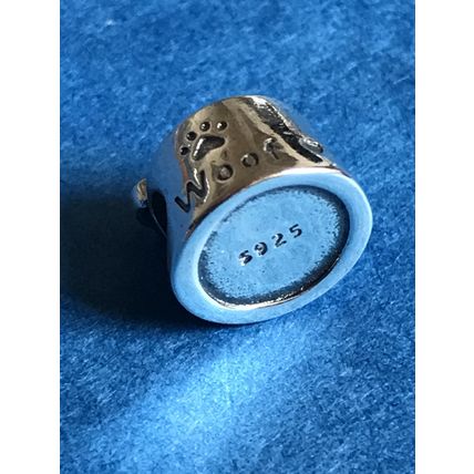 Genuine 925 Silver Dog charm for Pandora bracelet comes in a cute velvet pouc