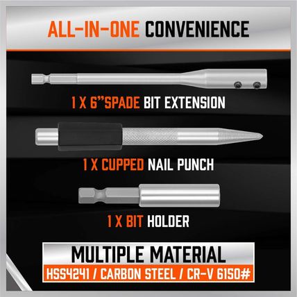 Ultimate Drill Bit Set - 246 PCS Comprehensive Premium Quality Drill Bits Kit fo