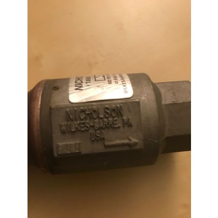 NEW 3/4" NPT NICHOLSON TA600,NICHOLSON TA 600 THERMO DYNAMIC STEAM Trap 600,AL