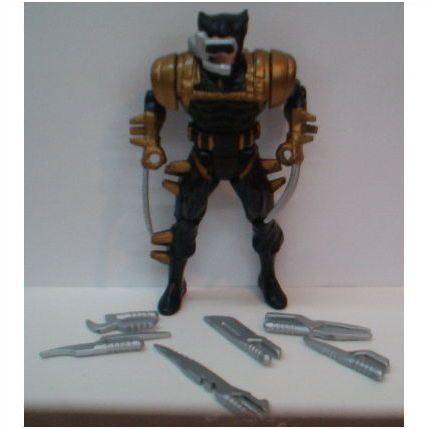 X MEN series ' WOLVERINE BLACK 5th EDITION ' action figure (1993)