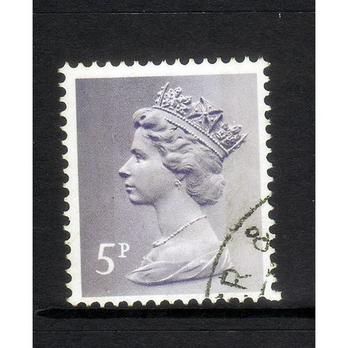 GREAT BRITAIN 1971 SG X 866 5p PALE VIOLET 2 BANDS FINE USED