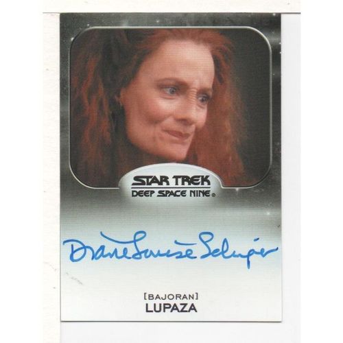 SIGNED CARD - STAR TREK: ALIENS DIANE SALINGER - LUPAZA (2014)