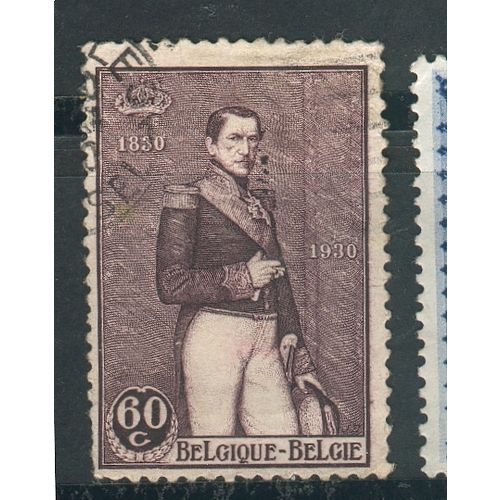 Belgium 1930 - SG565 - 60c purple - Leopold 1 - used 2