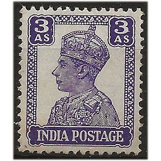 India 1940 SG271 3a Bright Violet Unmounted Mint . ..