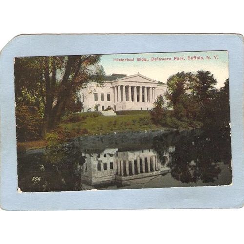 New York Buffalo Historical Building Delaware Park ny_box4~2635