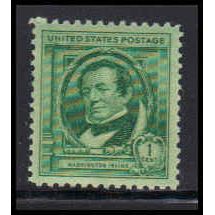 859 1c Washington Irving Fine Plus MNH KA2174