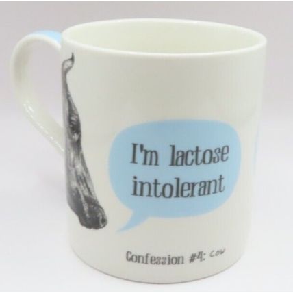 I'm lactose intolerant Mug Confessions of a Cow 9.5 CM Gift Drink Fine China