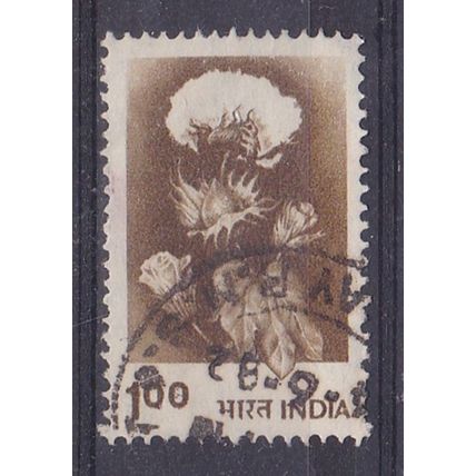 INDIA 1979 1r COTTON USED SG928c
