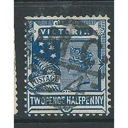 australia victoria sg388a sg 388a deep blue used duplex