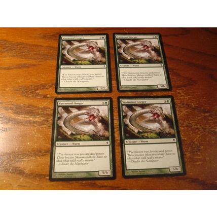 Magic the Gathering, MTG, 9-cards, 1993-2009, VASTWOOD GORGER