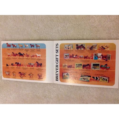 BREYER VINTAGE COLLECTORS BROCHURE FROM 1978
