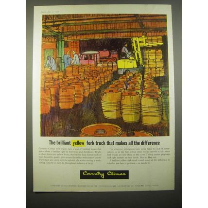 1966 Coventry Climax Fork Trucks Ad
