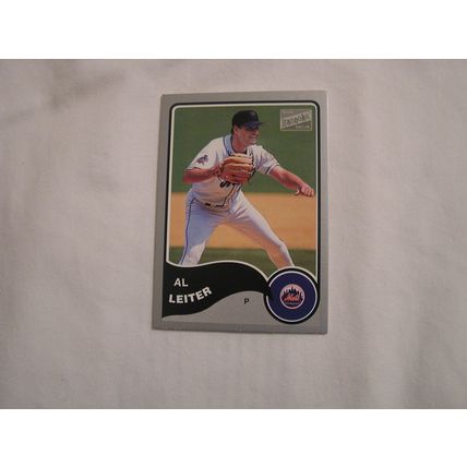 Al Leiter 2003 Bazooka SILVER NO. 219