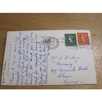 1950s real photo Postcard - Spa & South Bay scenes - Scarborough, Yorkshire