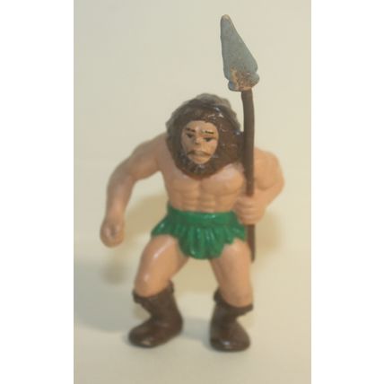 1980s Caveman Dinosaur Warrior Mini PVC Figure